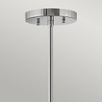 Потолочный светильник с двухслойным белым текстильным абажуром Hinkley варинант исполнения - 13 | Loft Concept в Барнауле