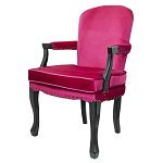 Кресло Aubrey Classical Armchair rose velour варинант исполнения - 3 | Loft Concept в Барнауле