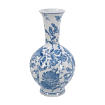 Ваза фарфоровая с синими цветочными мотивами Independence варинант исполнения - 2 | Loft Concept в Барнауле