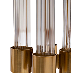 Торшер металлический со стеклянным основанием Intersection варинант исполнения - 2 | Loft Concept в Барнауле