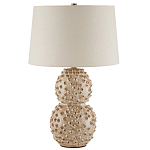 Настольная лампа с декоративными элементами в виде ракушек Frosting варинант исполнения - 3 | Loft Concept в Барнауле