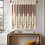 Плетеное настенное украшение с кистями Caballo Wall Hanging варинант исполнения - 1 | Loft Concept в Барнауле