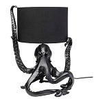 Дизайнерская Настольная лампа Черный Осьминог варинант исполнения - 1 | Loft Concept в Барнауле