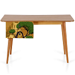 Письменный стол с принтом на ящиках Elise Desk варинант исполнения - 2 | Loft Concept в Барнауле