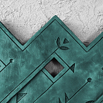 Панно «Земля Биармии» варинант исполнения - 3 | Loft Concept в Барнауле