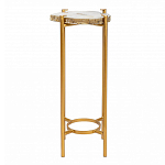 Кофейный стол со столешницей из агата Agate Design Beige варинант исполнения - 1 | Loft Concept в Барнауле