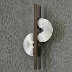 Бра  с фигурным мраморным рассеивателем Spiral of Warm Light варинант исполнения - 2 | Loft Concept в Барнауле