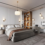 Черно-белый подвесной светильник Ladybug варинант исполнения - 3 | Loft Concept в Барнауле