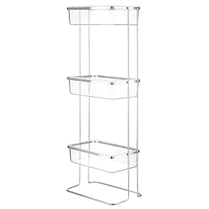 Полка напольная трехъярусная для ванной Bathroom Floor Shelf