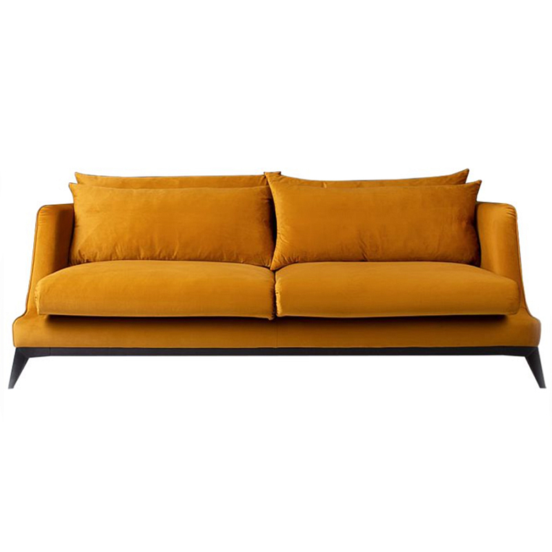 Диван Gaultier Sofa Шафрановый Диван Gaultier Sofa Шафрановый в Барнауле | Loft Concept
