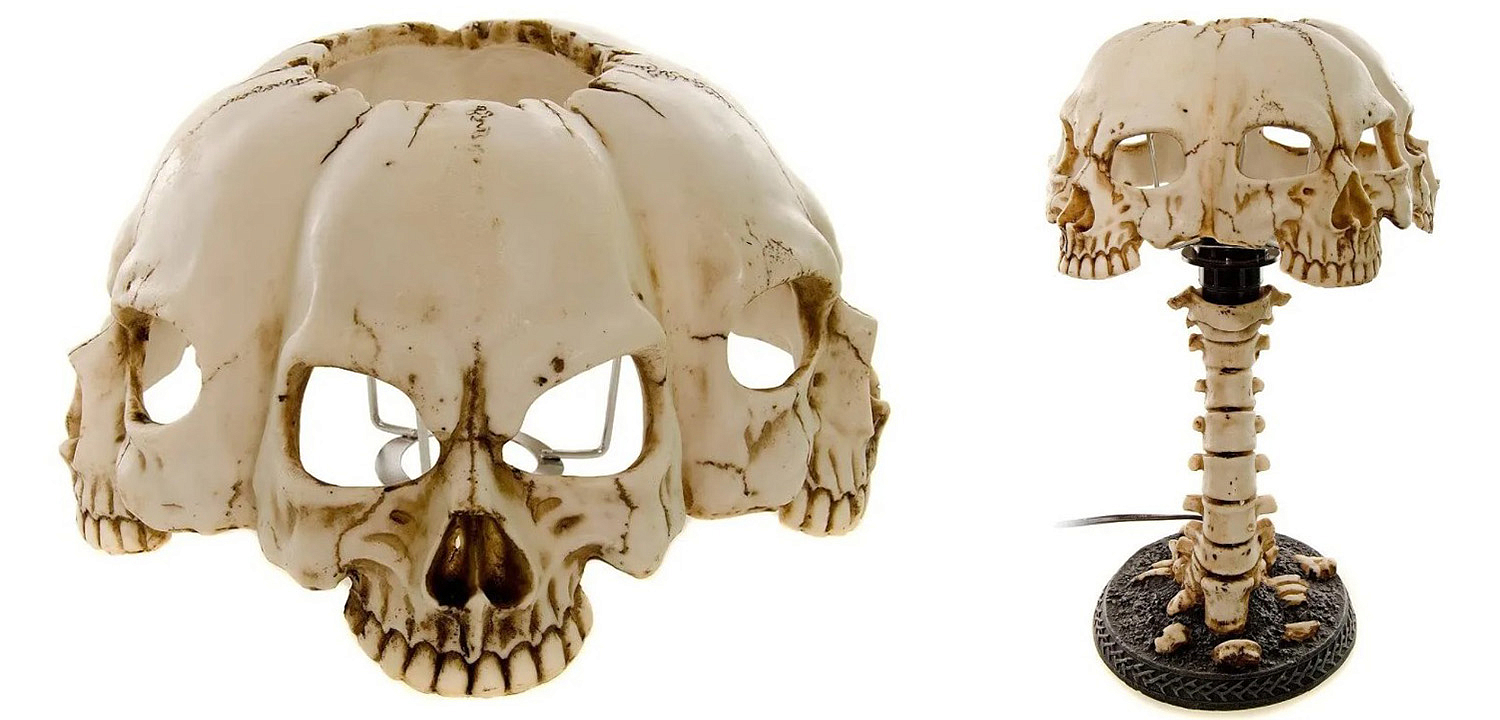 Настольная лампа Skull Настольная лампа Skull - Loft-Concept в Барнауле