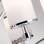 Люстра с белыми стеклянными плафонами в форме цилиндра Feiss варинант исполнения - 8 | Loft Concept в Барнауле