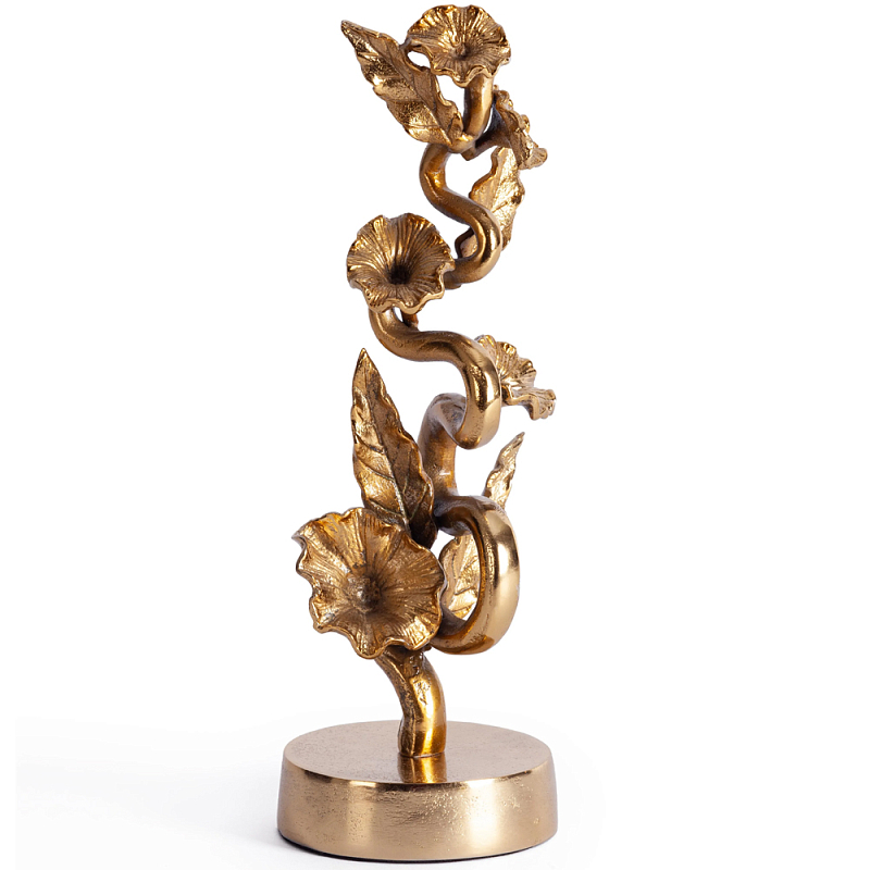 Статуэтка золотая Metal Flowers Gold Золотой Статуэтка золотая Metal Flowers Gold Золотой в Барнауле | Loft Concept