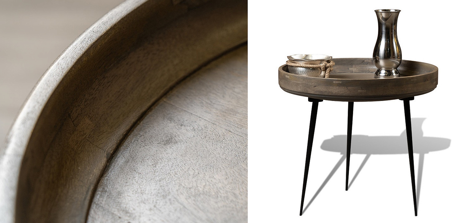Кофейный стол Davidson Coffee Table platinum 47 Кофейный стол Davidson Coffee Table platinum 47 - Loft-Concept в Барнауле