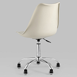 Офисный стул на металлическом основании EGGERY Beige варинант исполнения - 5 | Loft Concept в Барнауле