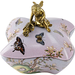 Фарфоровая шкатулка Butterflies and an angel варинант исполнения - 1 | Loft Concept в Барнауле