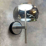 Бра с округлым прозрачным плафоном Blanton Light варинант исполнения - 4 | Loft Concept в Барнауле