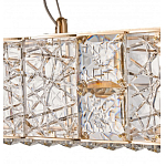 Люстра волнистой формы с текстурной огранкой Reflection of Reality варинант исполнения - 5 | Loft Concept в Барнауле