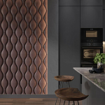 Гипсовая 3D панель с принтографией PM-108 варинант исполнения - 1 | Loft Concept в Барнауле