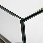 Тумбочка зеркальная с ящиком Mirror Chrome Cabinet варинант исполнения - 3 | Loft Concept в Барнауле