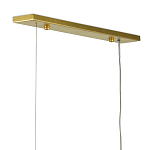 Люстра прямоугольная с белыми цилиндрическими абажурами White Ribbon варинант исполнения - 3 | Loft Concept в Барнауле