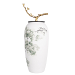 Декоративная ваза белая Serengeti варинант исполнения - 2 | Loft Concept в Барнауле