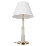 Настольная лампа с белым конусовидным абажуром More Tender варинант исполнения - 3 | Loft Concept в Барнауле