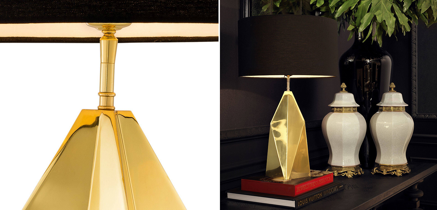 Настольная лампа Eichholtz Table Lamp Setai brass Настольная лампа Eichholtz Table Lamp Setai brass - Loft-Concept в Барнауле