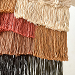 Текстильное Панно с бахромой варинант исполнения - 1 | Loft Concept в Барнауле