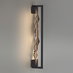 Бра вертикальное с черными кругами и квадратами Gravyura варинант исполнения - 4 | Loft Concept в Барнауле