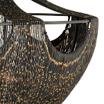 Люстра в форме колокола с декором из тонких железных нитей Jagged Pattern варинант исполнения - 1 | Loft Concept в Барнауле