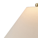 Настольная лампа с волнистым узором и абажуром в форме конуса Macrame варинант исполнения - 2 | Loft Concept в Барнауле