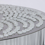 Люстра круглая с прозрачными стеклянными трубками Nembus варинант исполнения - 10 | Loft Concept в Барнауле