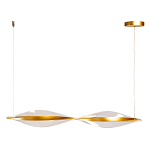 Люстра линейная с изогнутым плафоном Wave Line варинант исполнения - 2 | Loft Concept в Барнауле