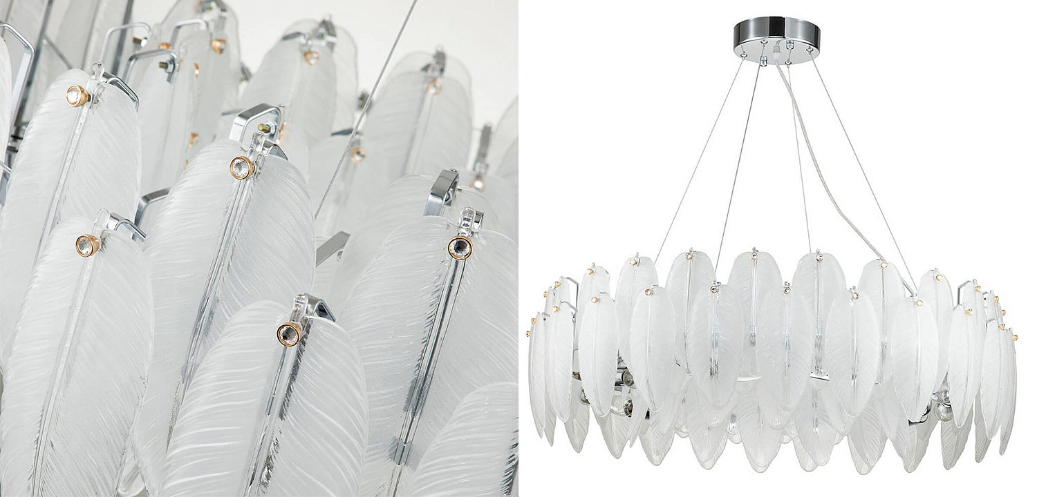 Люстра Bud Petals Chandelier Chrome 80 Люстра Bud Petals Chandelier Chrome 80 - Loft-Concept в Барнауле