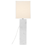 Настольная лампа на прямоугольном корпусе с тканевым абажуром One Piece Support варинант исполнения - 3 | Loft Concept в Барнауле