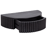 Прикроватный подвесной столик с ящиком черный Bedside Hanging Table варинант исполнения - 2 | Loft Concept в Барнауле