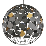 Люстра в форме сферы с декором из металлических квадратов Path to the Stars варинант исполнения - 2 | Loft Concept в Барнауле