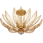 Потолочный светильник Золотые листья  Golden Petals варинант исполнения - 2 | Loft Concept в Барнауле