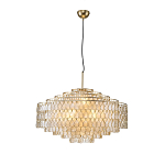 Люстра многоярусная с декором из натуральной морской ракушки Iridescent Light варинант исполнения - 10 | Loft Concept в Барнауле