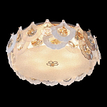 Потолочный светильник круглый с многослойными элементами в виде лепестков Embodiment варинант исполнения - 1 | Loft Concept в Барнауле