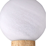 Бра цилиндрической формы с 2-мя плафонами белого цвета Marble Glow варинант исполнения - 4 | Loft Concept в Барнауле