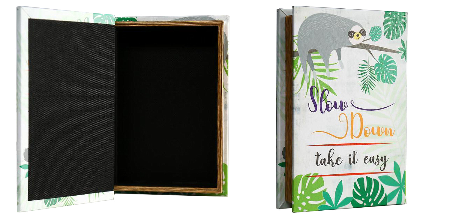Шкатулка-книга Koala and Toucan Mirror Book Box Шкатулка-книга Koala and Toucan Mirror Book Box - Loft-Concept в Барнауле