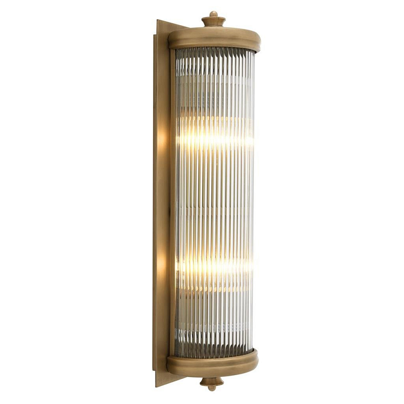 Бра Wall Lamp Glorious L Brass Латунь Прозрачное Стекло Бра Wall Lamp Glorious L Brass Латунь Прозрачное Стекло в Барнауле | Loft Concept