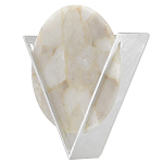 Бра светодиодное с диском из кварца Vendetta варинант исполнения - 2 | Loft Concept в Барнауле