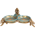 Блюдо двойное из фарфора Crogy варинант исполнения - 1 | Loft Concept в Барнауле