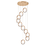 Люстра светодиодная Golden Shackle варинант исполнения - 4 | Loft Concept в Барнауле