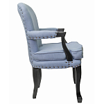Кресло Aubrey Classical Armchair blue flax варинант исполнения - 1 | Loft Concept в Барнауле