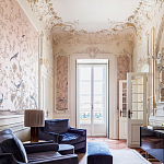 Обои ручная роспись Earlham Almost Mauve варинант исполнения - 2 | Loft Concept в Барнауле