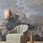 Бра с фактурным плафоном из кристаллов Amber Crystal варинант исполнения - 5 | Loft Concept в Барнауле